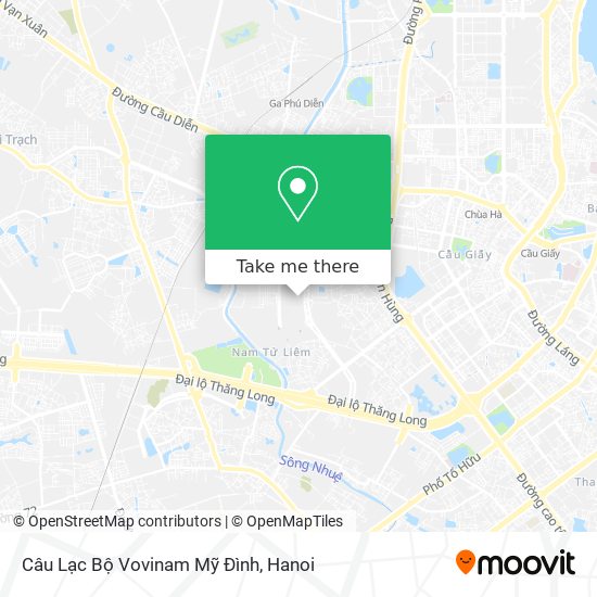 Câu Lạc Bộ Vovinam Mỹ Đình map