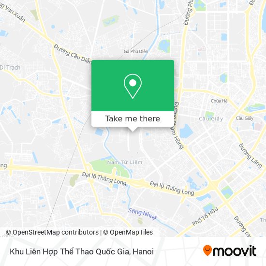 Khu Liên Hợp Thể Thao Quốc Gia map