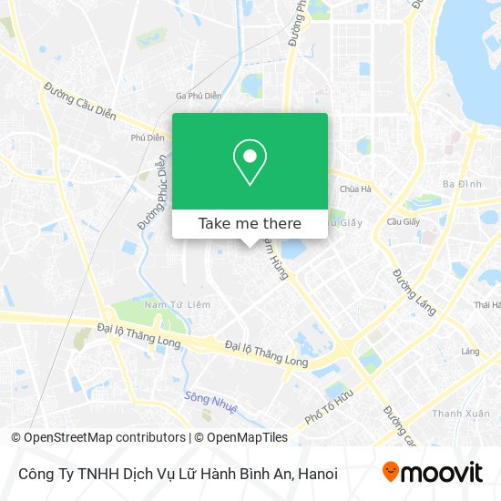 Công Ty TNHH Dịch Vụ Lữ Hành Bình An map