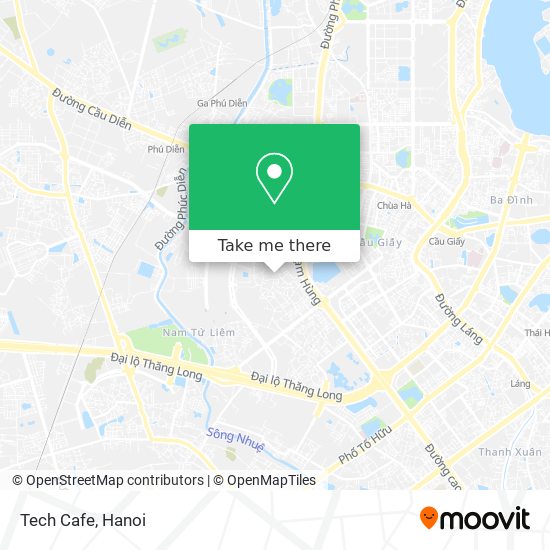 Tech Cafe map
