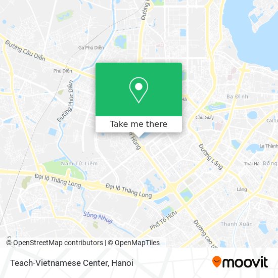 Teach-Vietnamese Center map