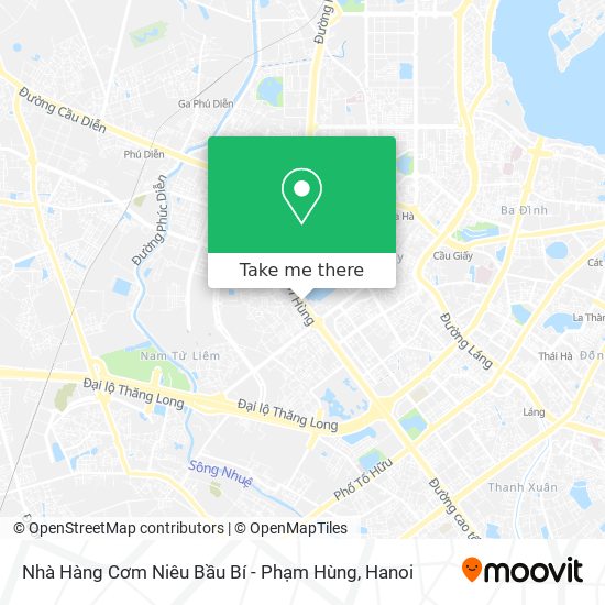 Nhà Hàng Cơm Niêu Bầu Bí - Phạm Hùng map