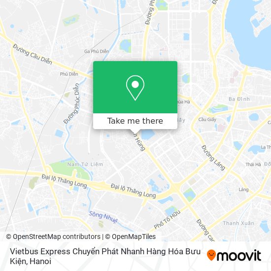 Vietbus Express Chuyển Phát Nhanh Hàng Hóa Bưu Kiện map