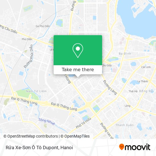 Rửa Xe-Sơn Ô Tô Dupont map