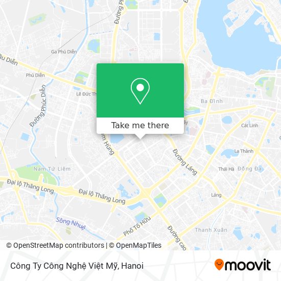 Công Ty Công Nghệ Việt Mỹ map