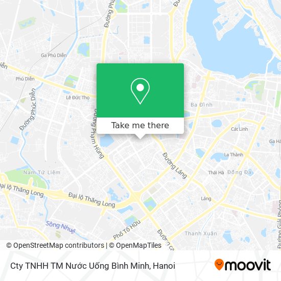 Cty TNHH TM Nước Uống Bình Minh map