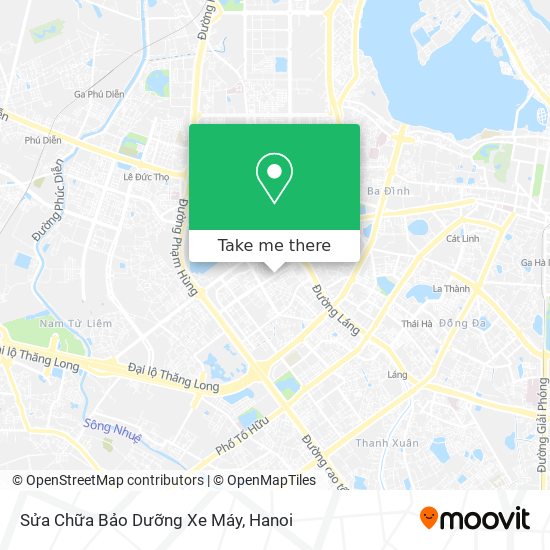 Sửa Chữa Bảo Dưỡng Xe Máy map