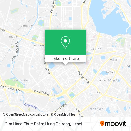 Cửa Hàng Thực Phẩm Hùng Phương map