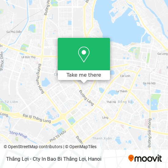 Thắng Lợi - Cty In Bao Bì Thắng Lợi map