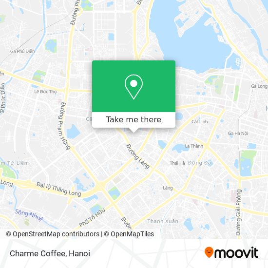 Charme Coffee map