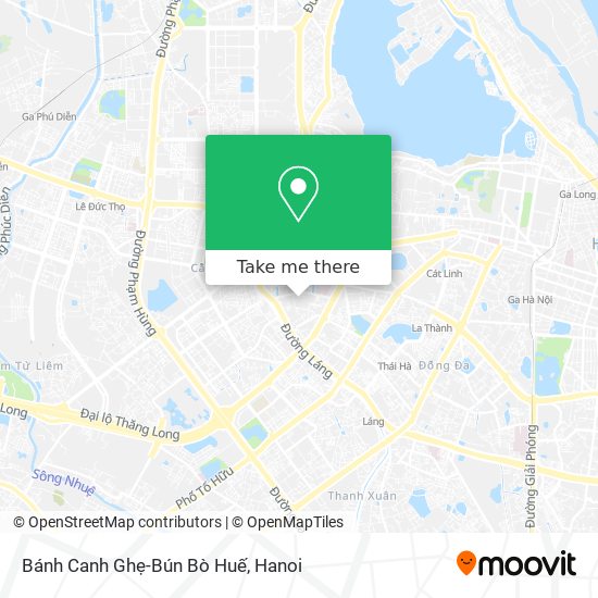 Bánh Canh Ghẹ-Bún Bò Huế map