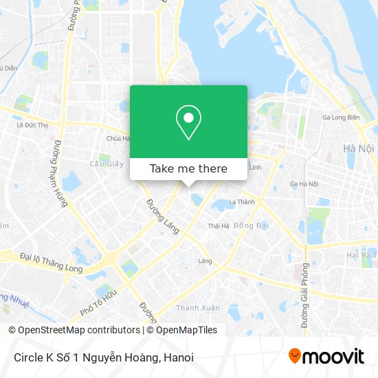 Circle K Số 1 Nguyễn Hoàng map
