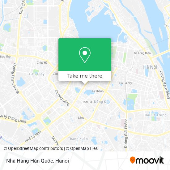 Nhà Hàng Hàn Quốc map