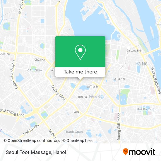 Seoul Foot Massage map