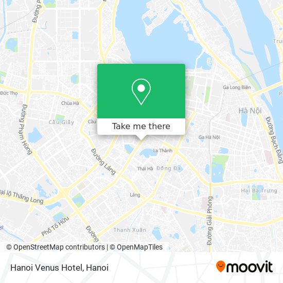 Hanoi Venus Hotel map