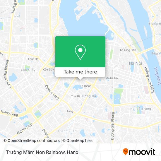 Trường Mầm Non Rainbow map