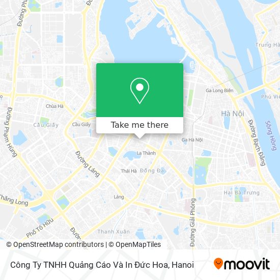 Công Ty TNHH Quảng Cáo Và In Đức Hoa map