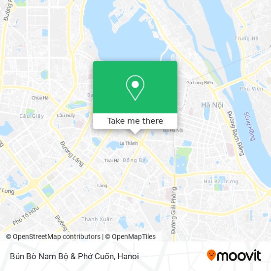 Bún Bò Nam Bộ & Phở Cuốn map