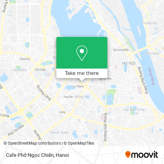 Cafe Phở Ngọc Chiến map