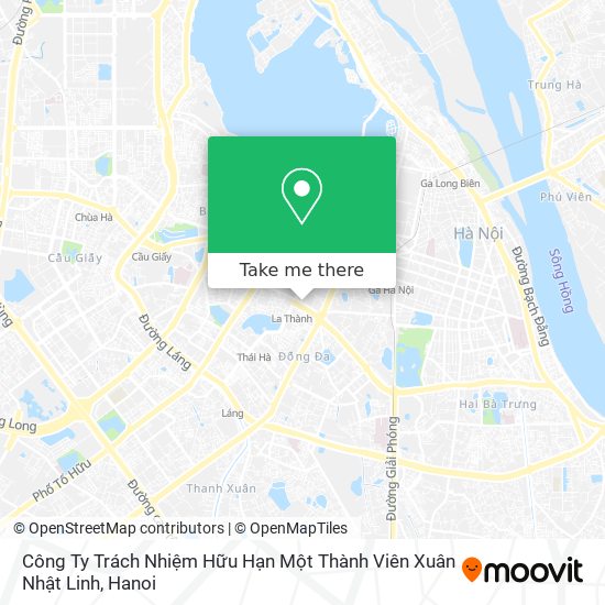 Công Ty Trách Nhiệm Hữu Hạn Một Thành Viên Xuân Nhật Linh map