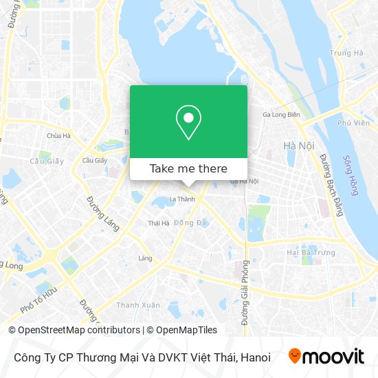 Công Ty CP Thương Mại Và DVKT Việt Thái map