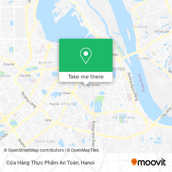 Cửa Hàng Thực Phẩm An Toàn map