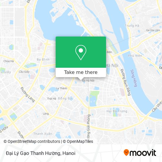 Đại Lý Gạo Thanh Hường map