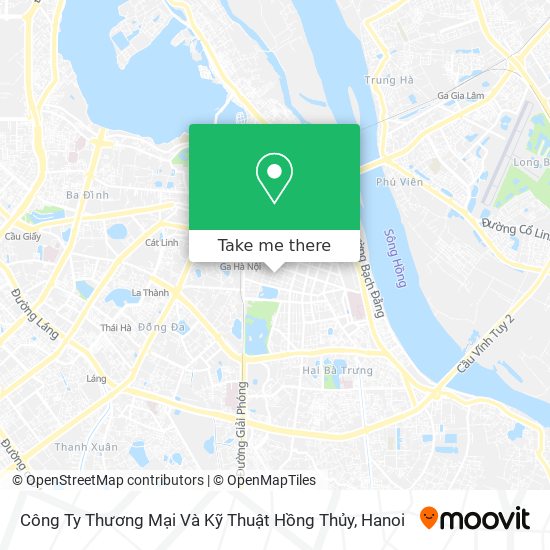 Công Ty Thương Mại Và Kỹ Thuật Hồng Thủy map