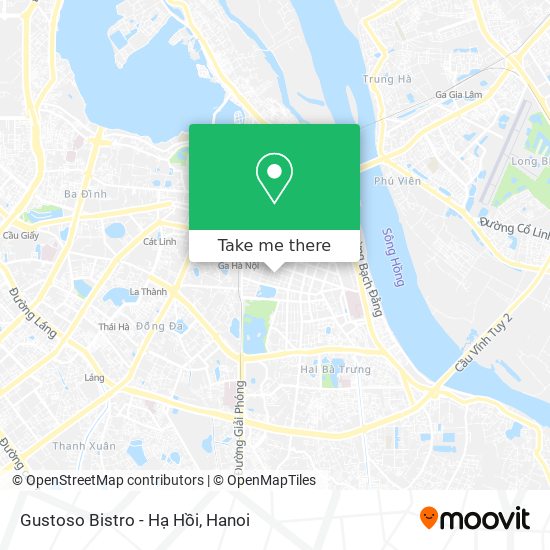 Gustoso Bistro - Hạ Hồi map