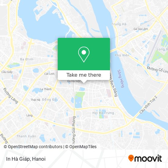 In Hà Giáp map