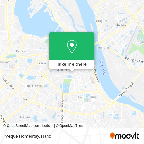 Veque Homestay map