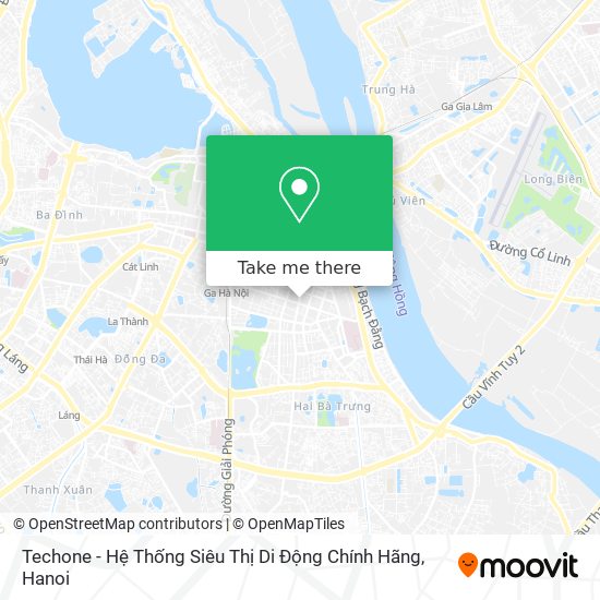 Techone - Hệ Thống Siêu Thị Di Động Chính Hãng map
