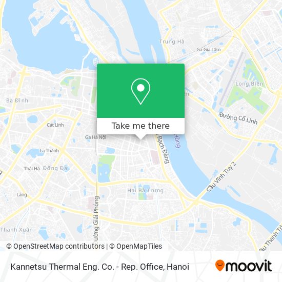 Kannetsu Thermal Eng. Co. - Rep. Office map