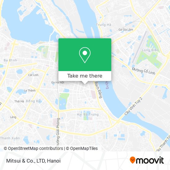 Mitsui & Co., LTD map