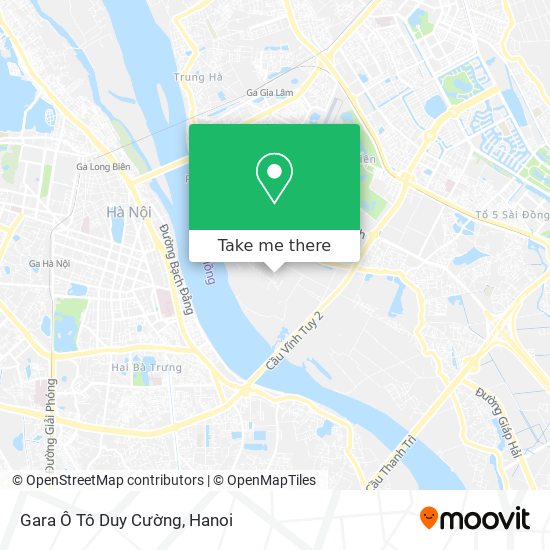 Gara Ô Tô Duy Cường map