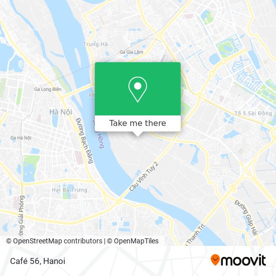 Café 56 map