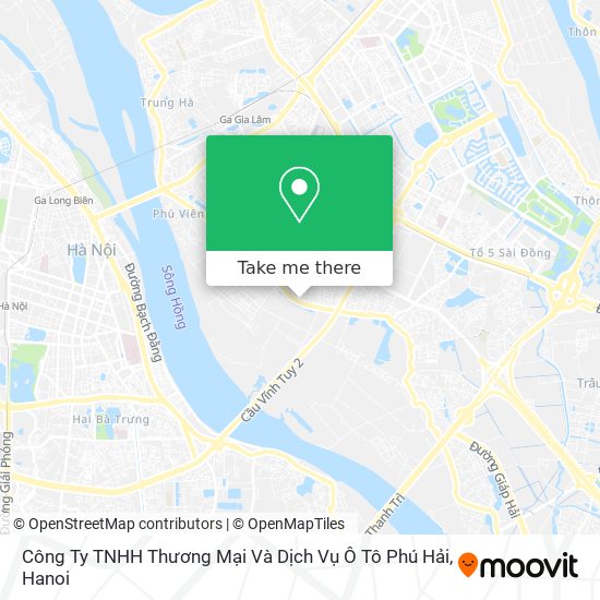 Công Ty TNHH Thương Mại Và Dịch Vụ Ô Tô Phú Hải map