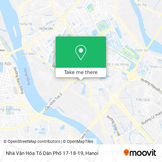 Nhà Văn Hóa Tổ Dân Phố 17-18-19 map