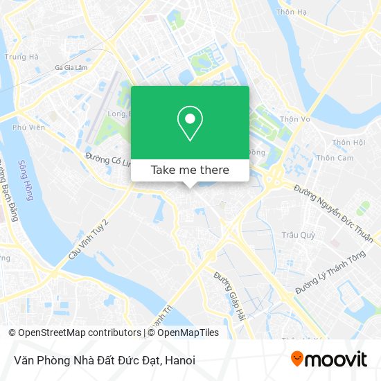 Văn Phòng Nhà Đất Đức Đạt map