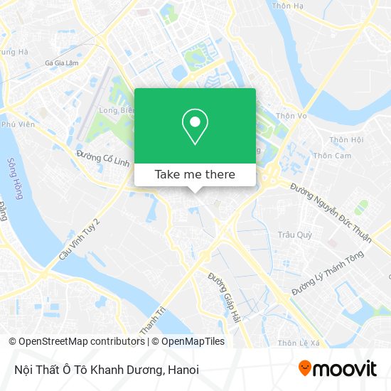 Nội Thất Ô Tô Khanh Dương map
