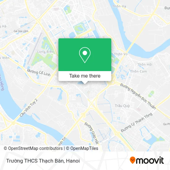 Trường THCS Thạch Bàn map