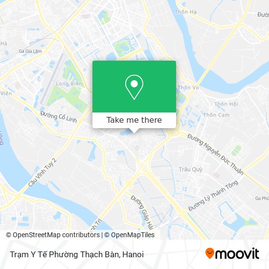 Trạm Y Tế Phường Thạch Bàn map