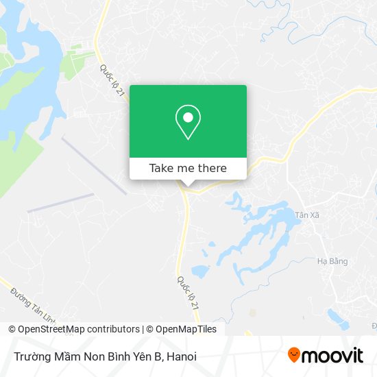 Trường Mầm Non Bình Yên B map