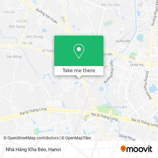 Nhà Hàng Kha Béo map