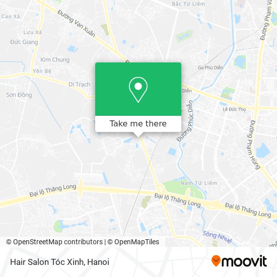 Hair Salon Tóc Xinh map