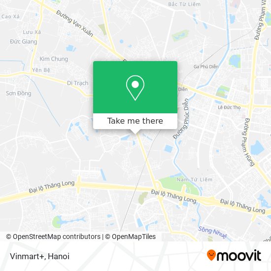 Vinmart+ map