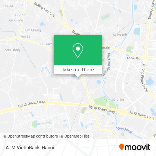 ATM VietinBank map