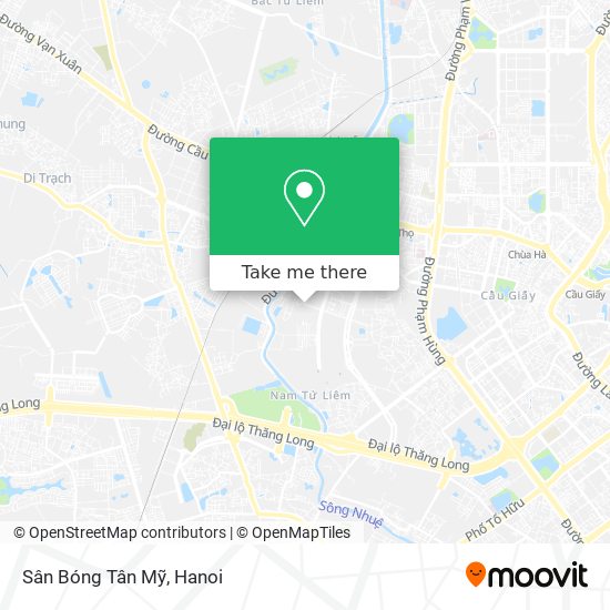 Sân Bóng Tân Mỹ map