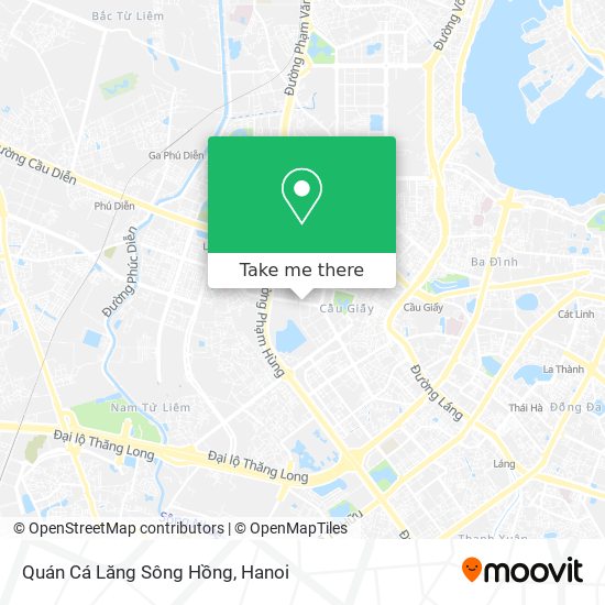 Quán Cá Lăng Sông Hồng map