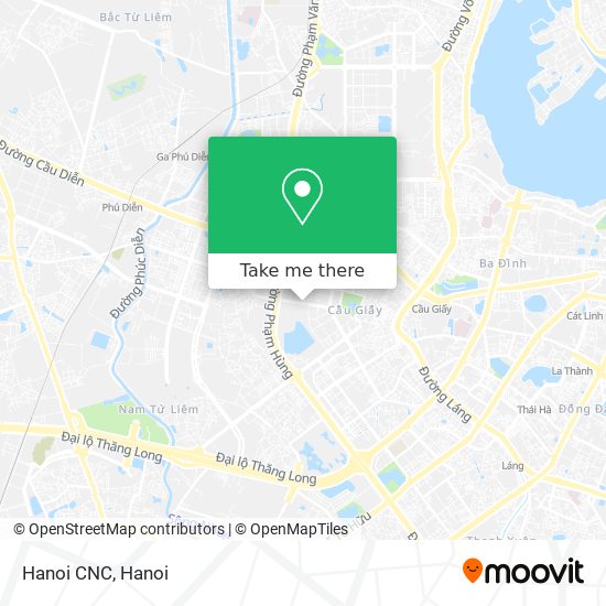 Hanoi CNC map